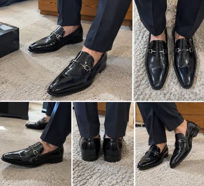 GIG Men’s Premium Black Formal Shoes – Size 43 -Borjan Brand: GIG