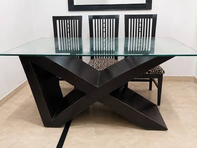 Dining table Sheesham wood Chairs