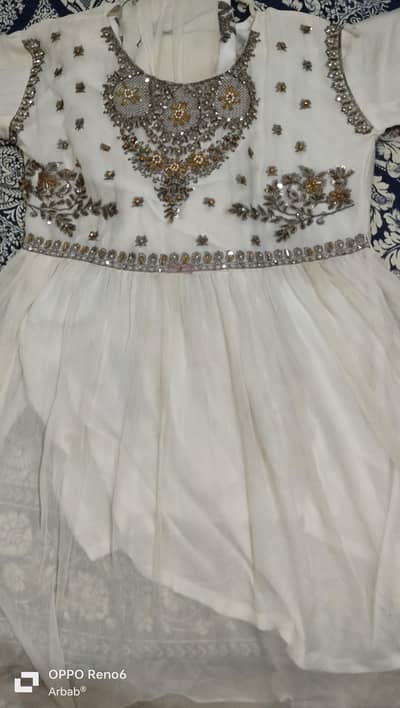 frock with trousers and dupatta/skirt with shirt