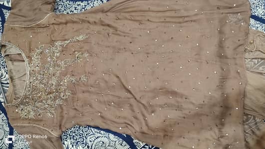 airline frock with gharara