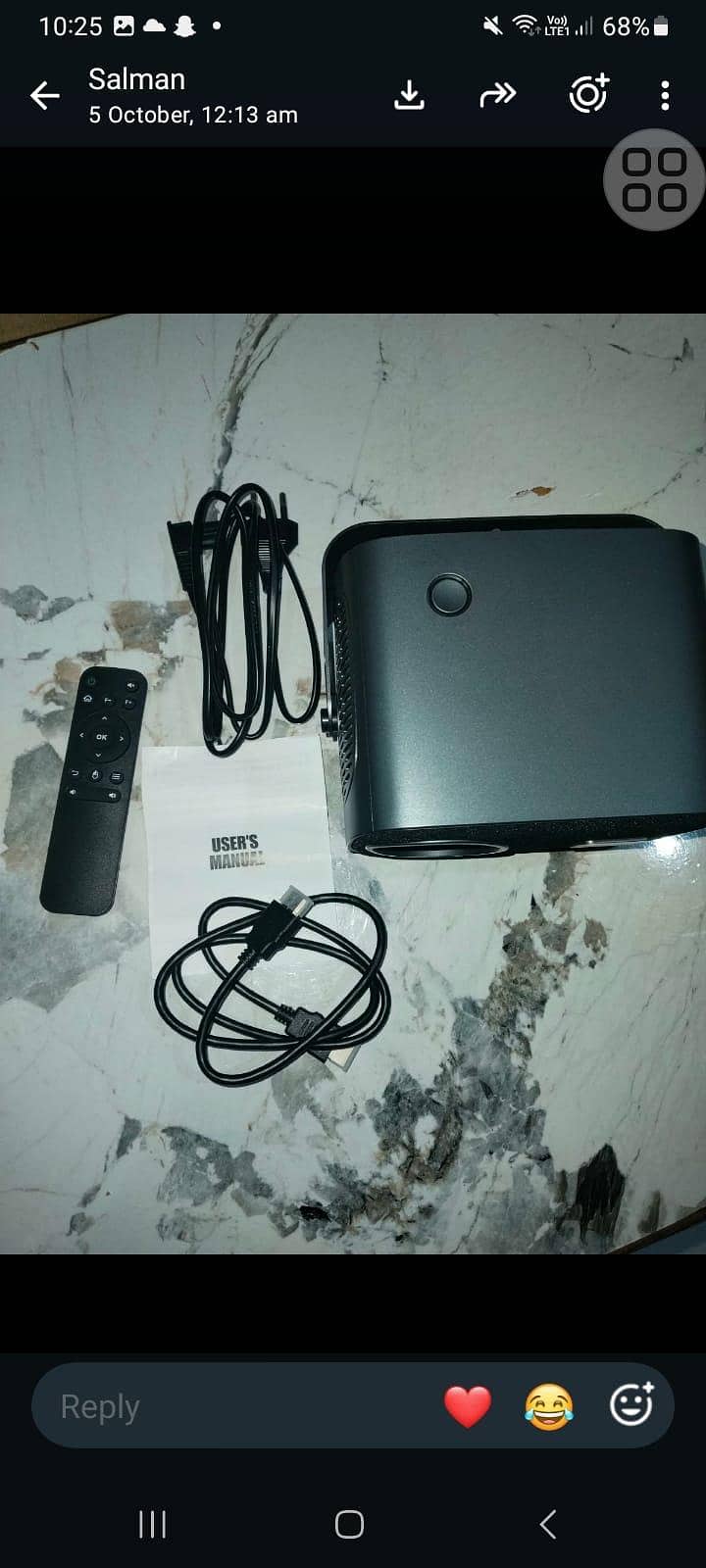 100" android projector 1