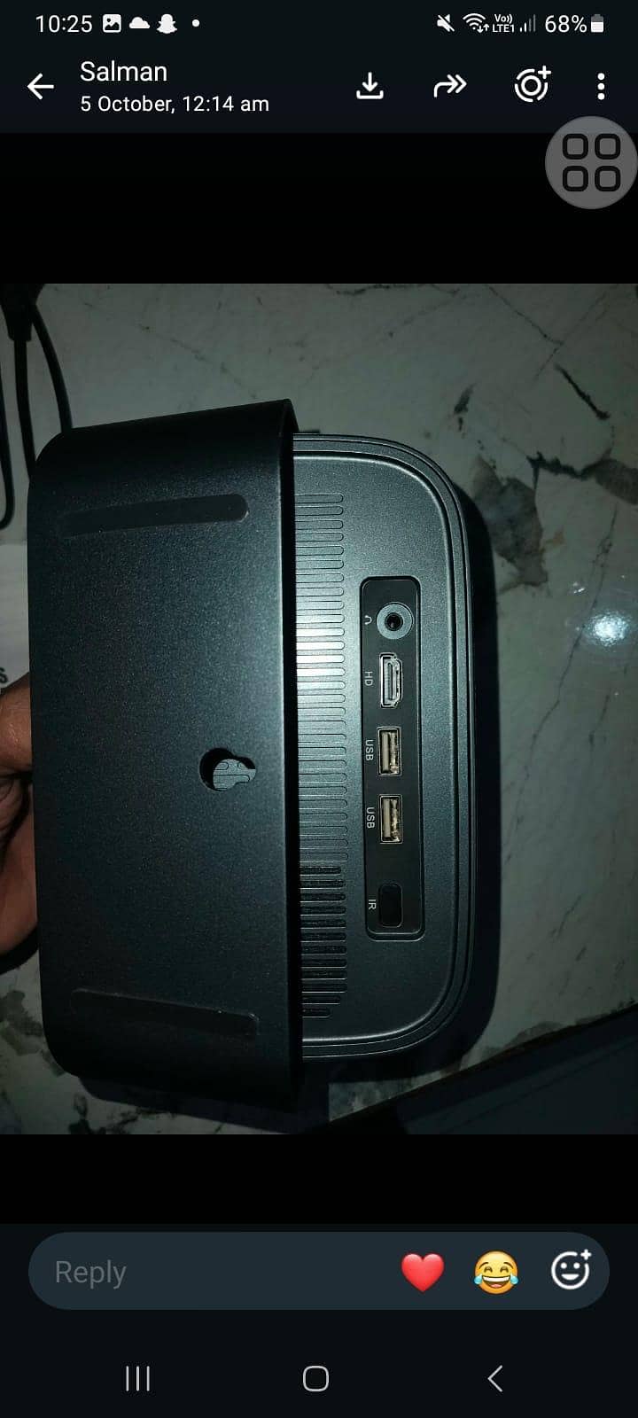 100" android projector 2