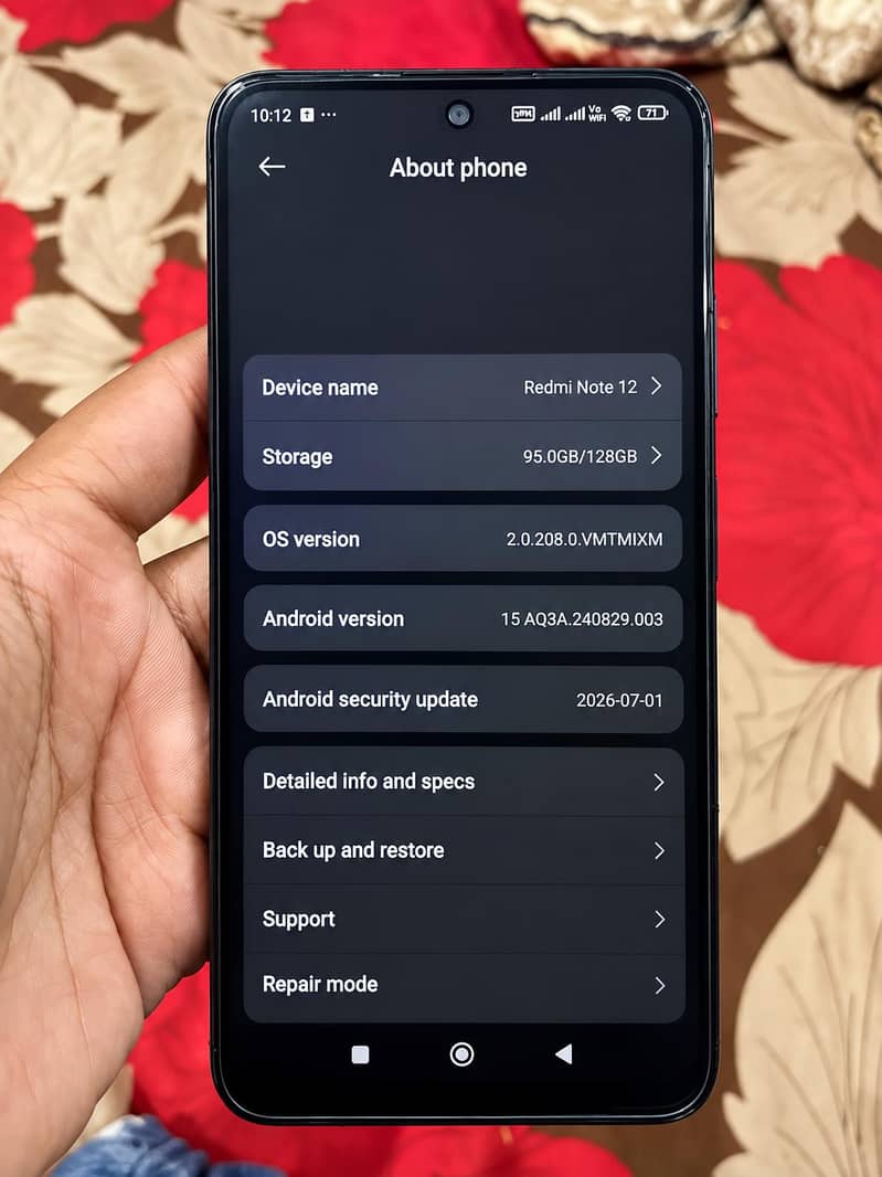 Xiaomi Redmi Note 12 4