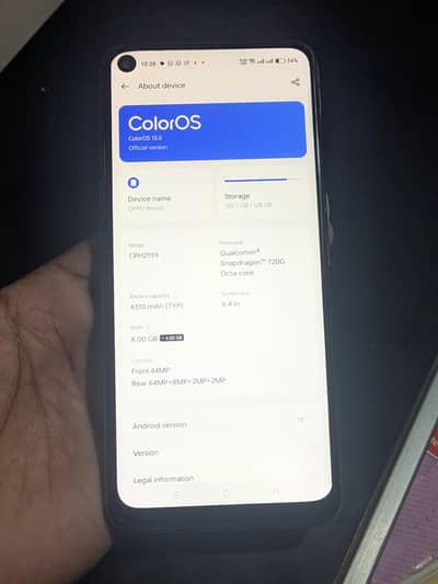 OPPO Reno 5 8/128 official pta dual sim