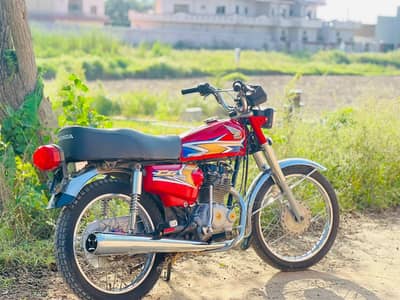 Honda 125 12 model modified