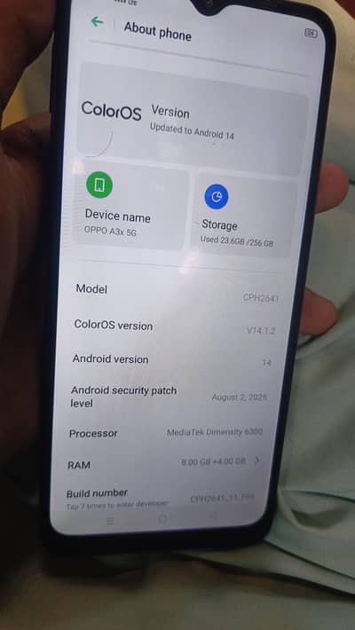 OPPO A3x