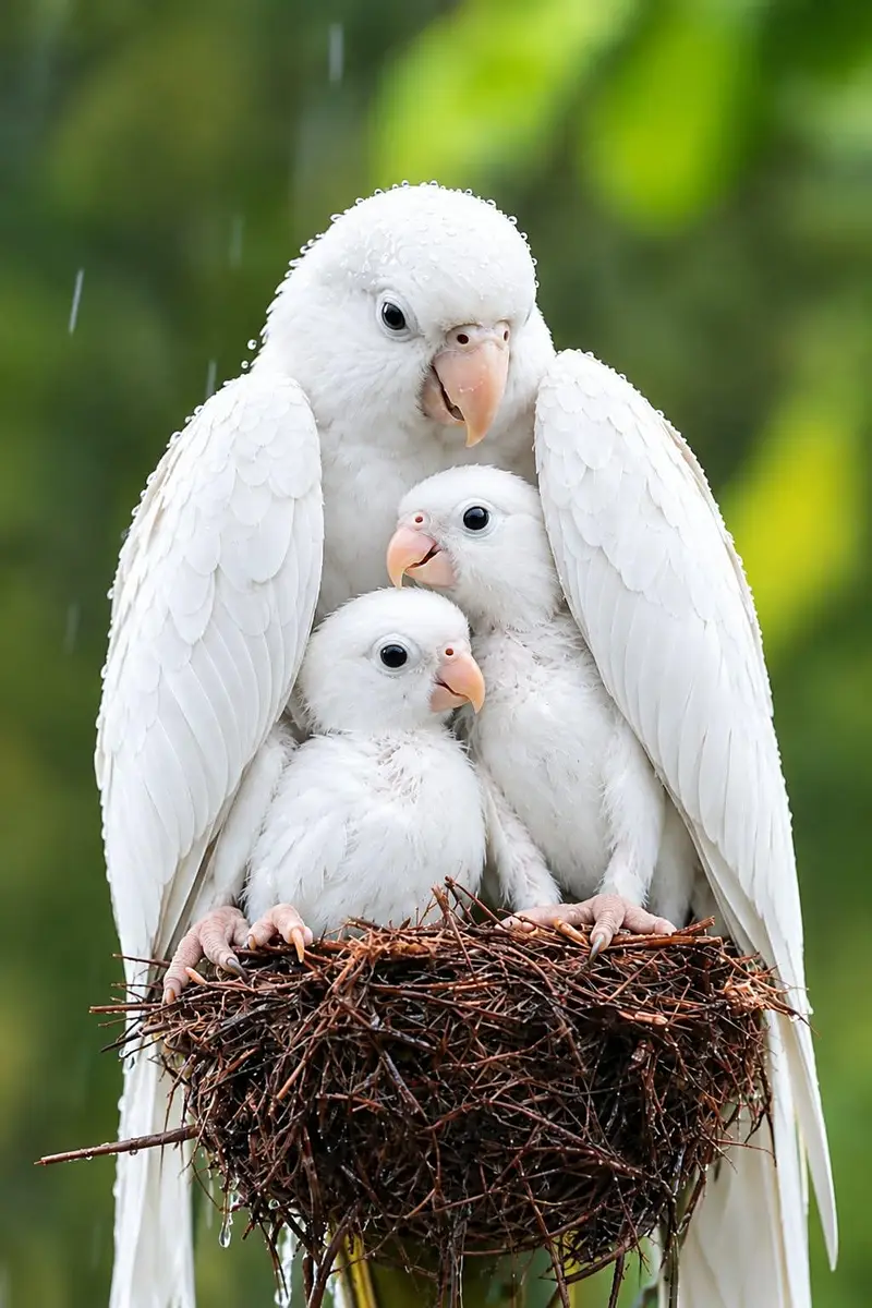 cocktail breeder female for sale comon white