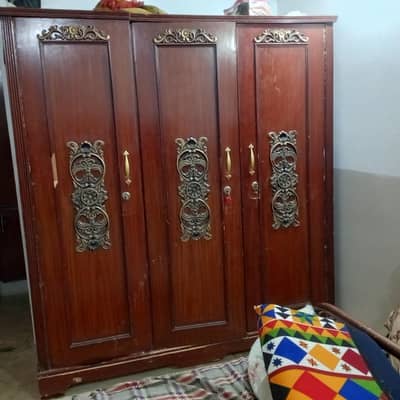 shisham patex 3doors wardrobe