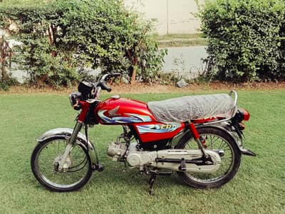 Honda CD 70 | Model 2024 | 6800 km  | Honda CD 70 Bike