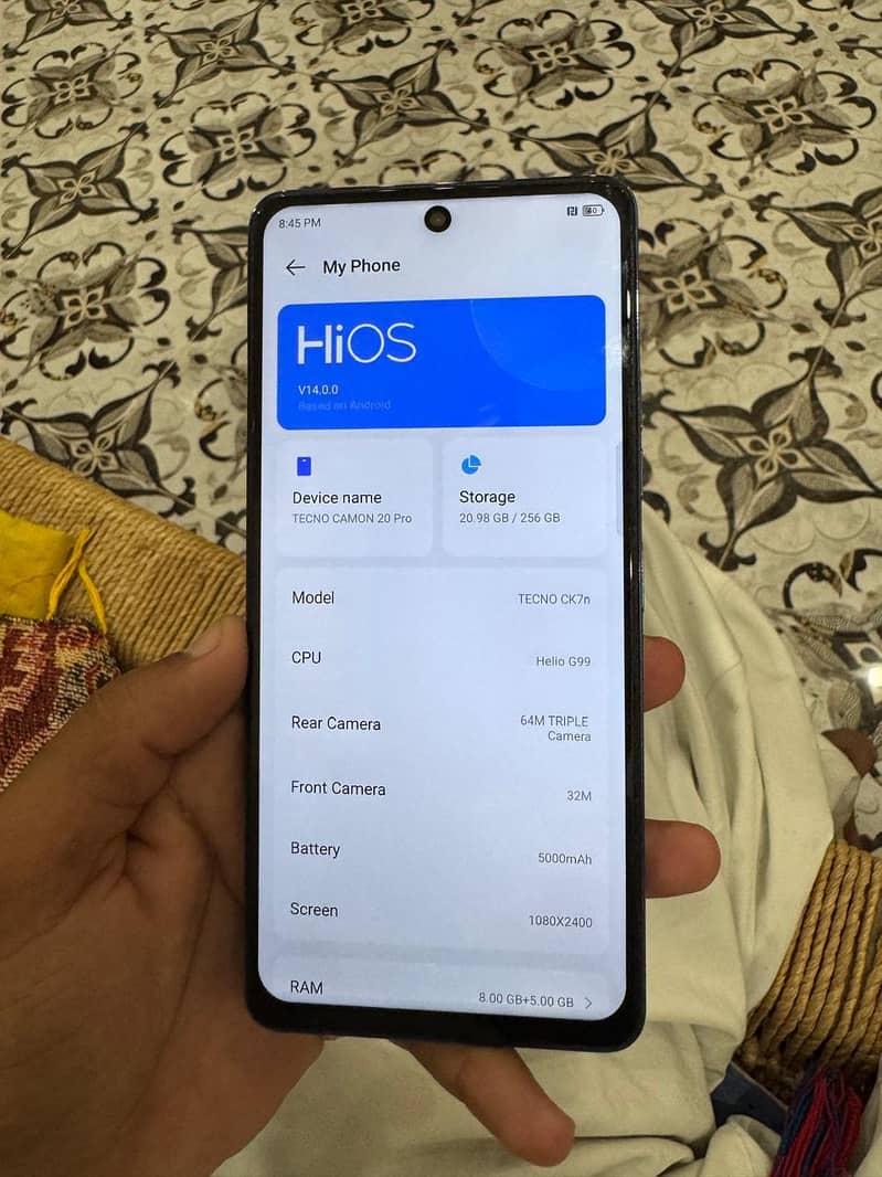 Tecno CAMON 20 Pro 10