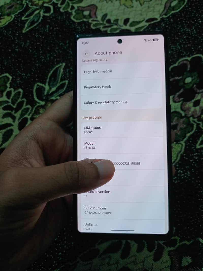 Google Pixel 6a 5
