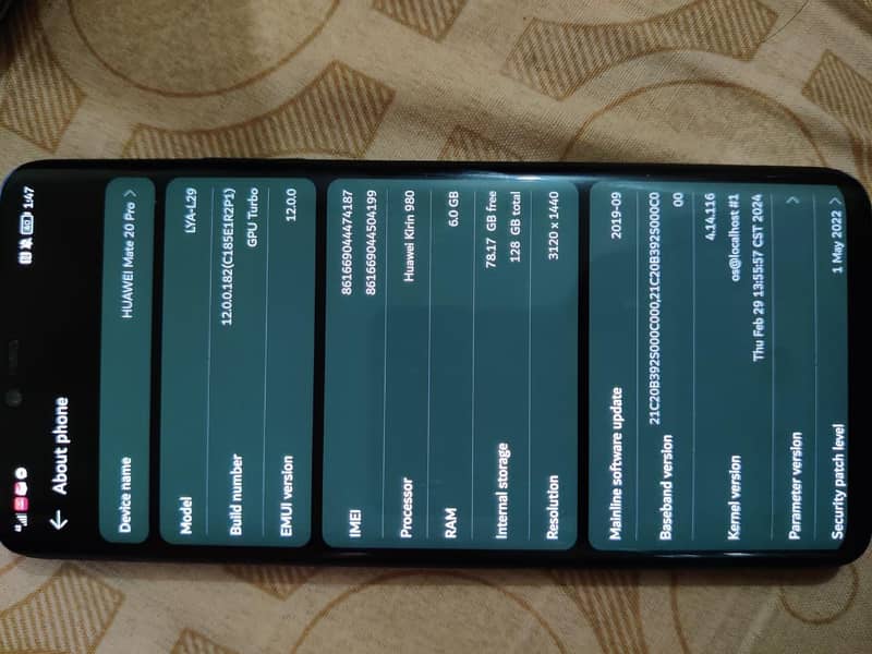 Huawei Mate 20 Pro 2