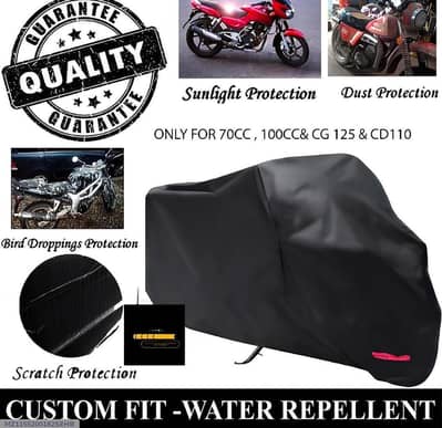 Water & Scratch Proof Bike Cover for CD70CC 125watCC