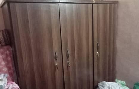 3 Door Wooden Wardrobe