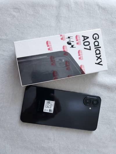 ​Samsung Galaxy A07 | 4GB / 64GB | PTA Approved | Brand New Condition