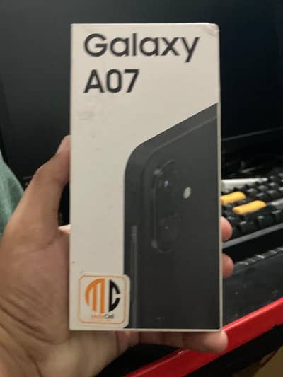 Samsung Mobile A07 4gb 128gb