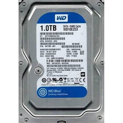 WD hard drive 1tb