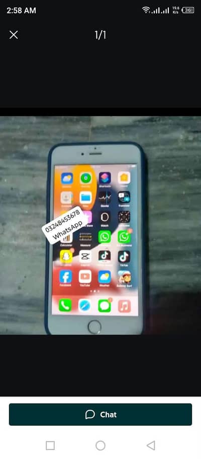 ‎I phone 6s pta Approvd 64gb WhatsApp number pick me. Hai