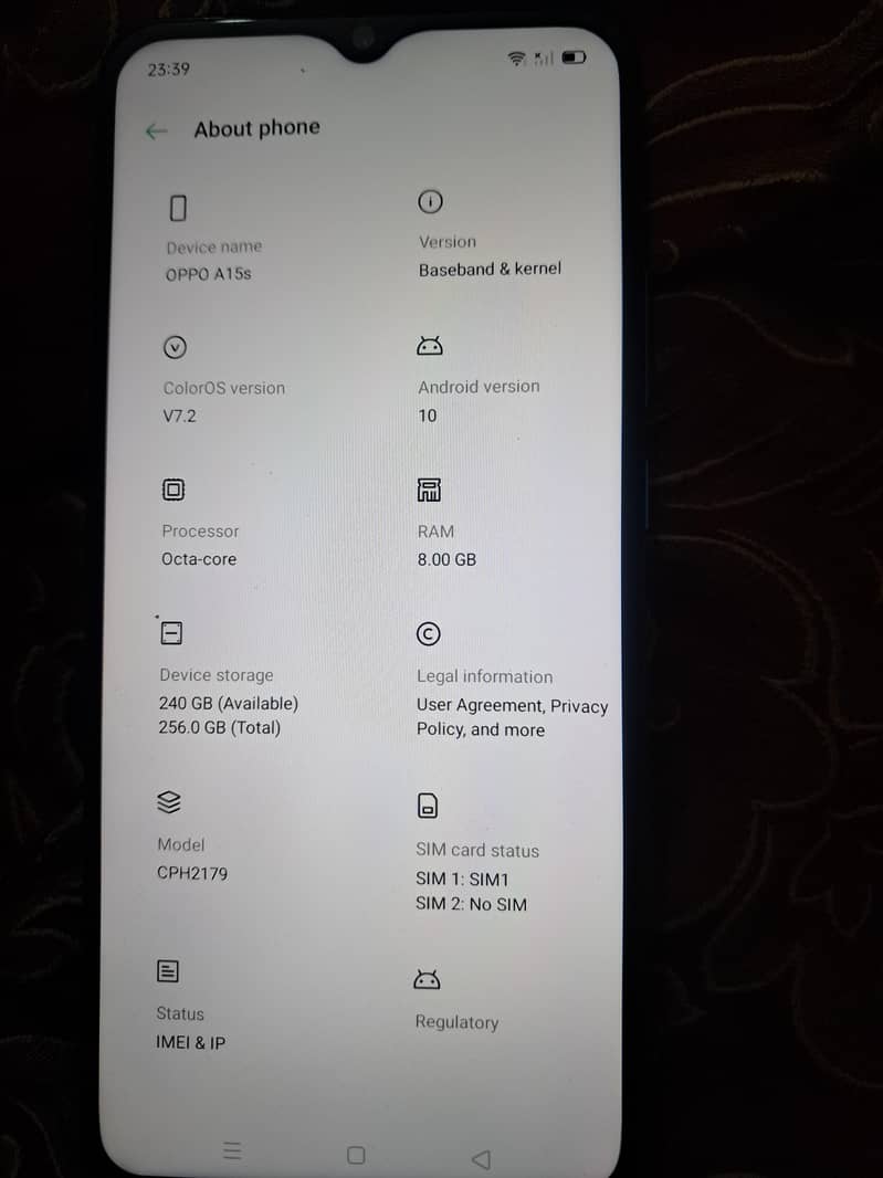 oppo A15s 2