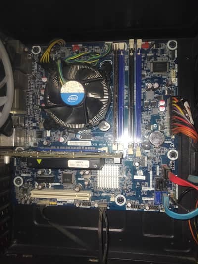 motherboard with processor and gpu