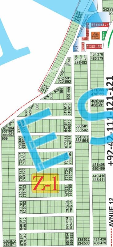 1 Kanal Plot near 588 Z1 For Sale