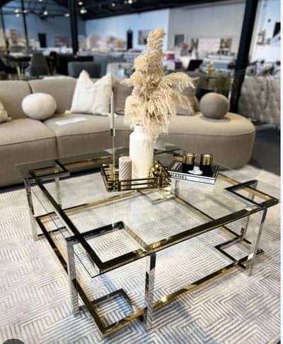 HORIXI LUXURY TABLE. ڈیزائن سے بہت اچھا لاؤنچ اور بیٹک لئے زبردست   ۔۔