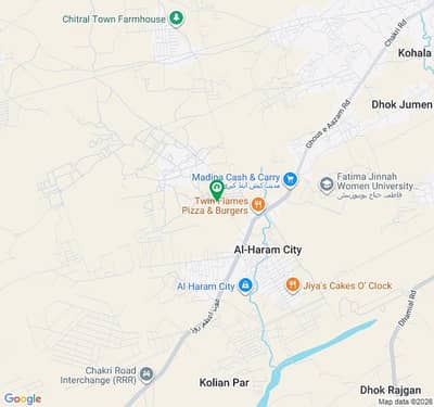 5 Marla Corner Plot For Sale In Gulshan E Kashmir