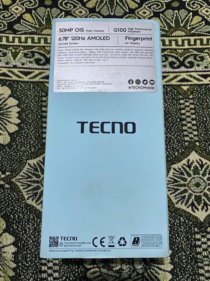 Tecno CAMON 30S 7