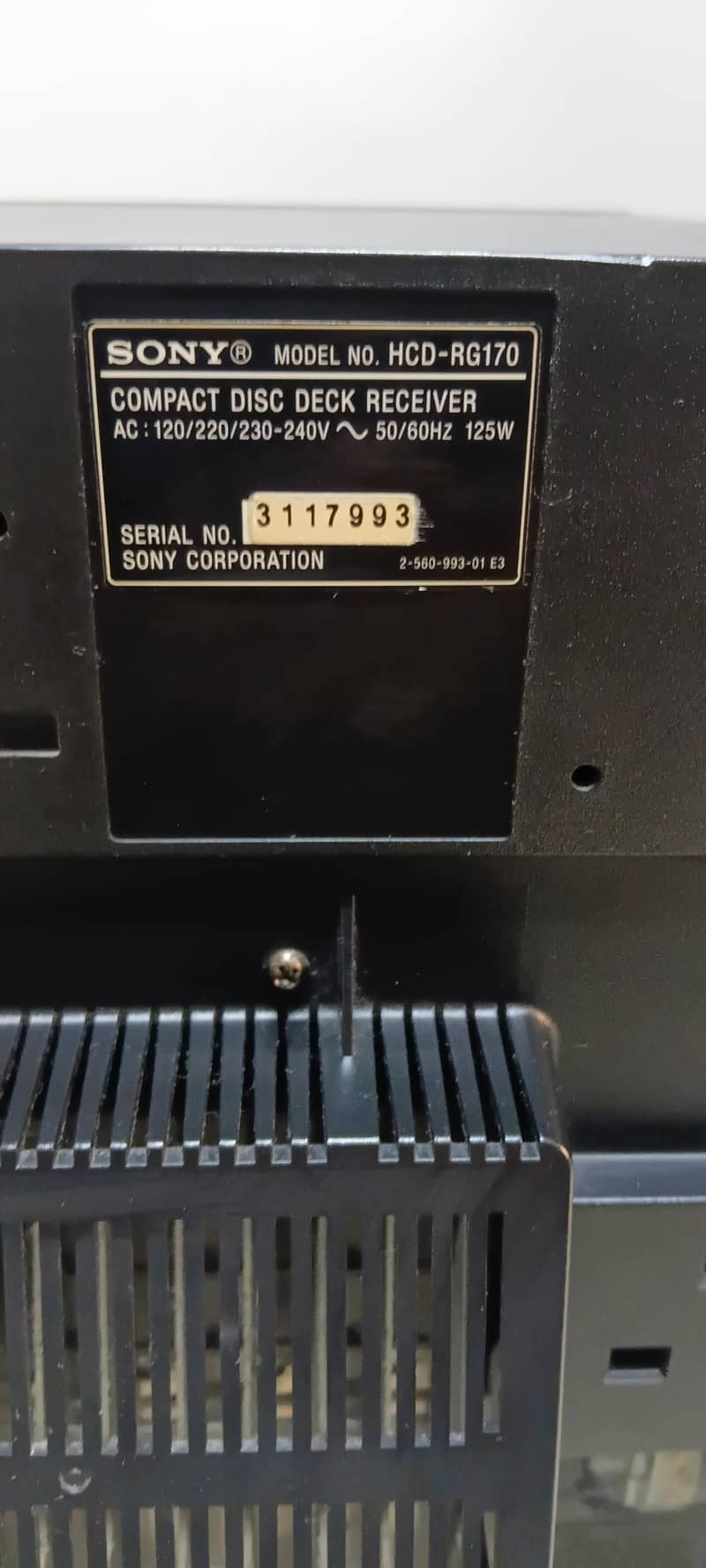 Sony Sound System 2
