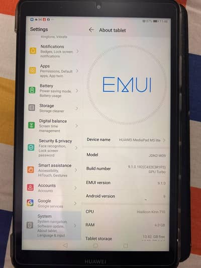 Huawei Mediapad M5 Lite (Wifi)