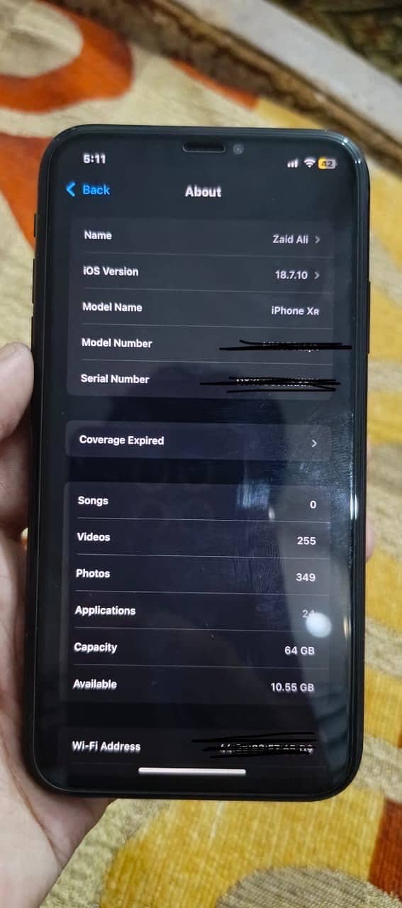 Apple iPhone XR 5