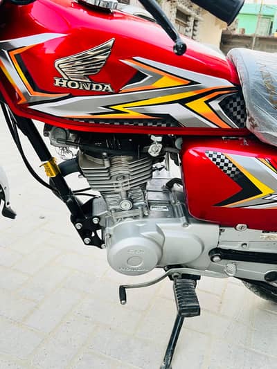 Honda CG 125 2025 Model Karachi number