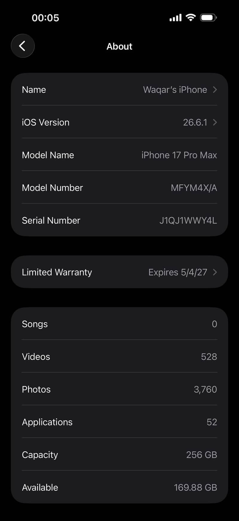 Apple iPhone 17 Pro Max 5