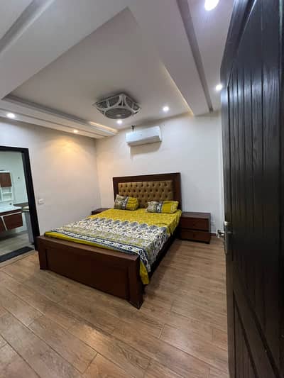 Beautiful 1-Bed Furnished Apartment for Rent in Family-Oriented Building, Rafi Block, Bahria Town Lahore