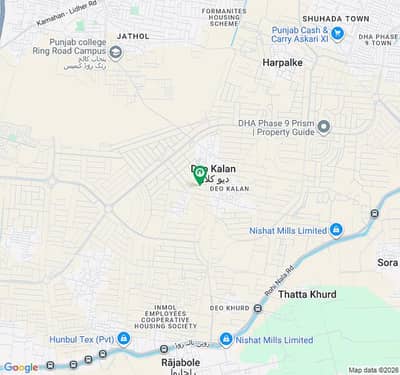 1 kanal plot for sale in DHA phase 9 prism sector F