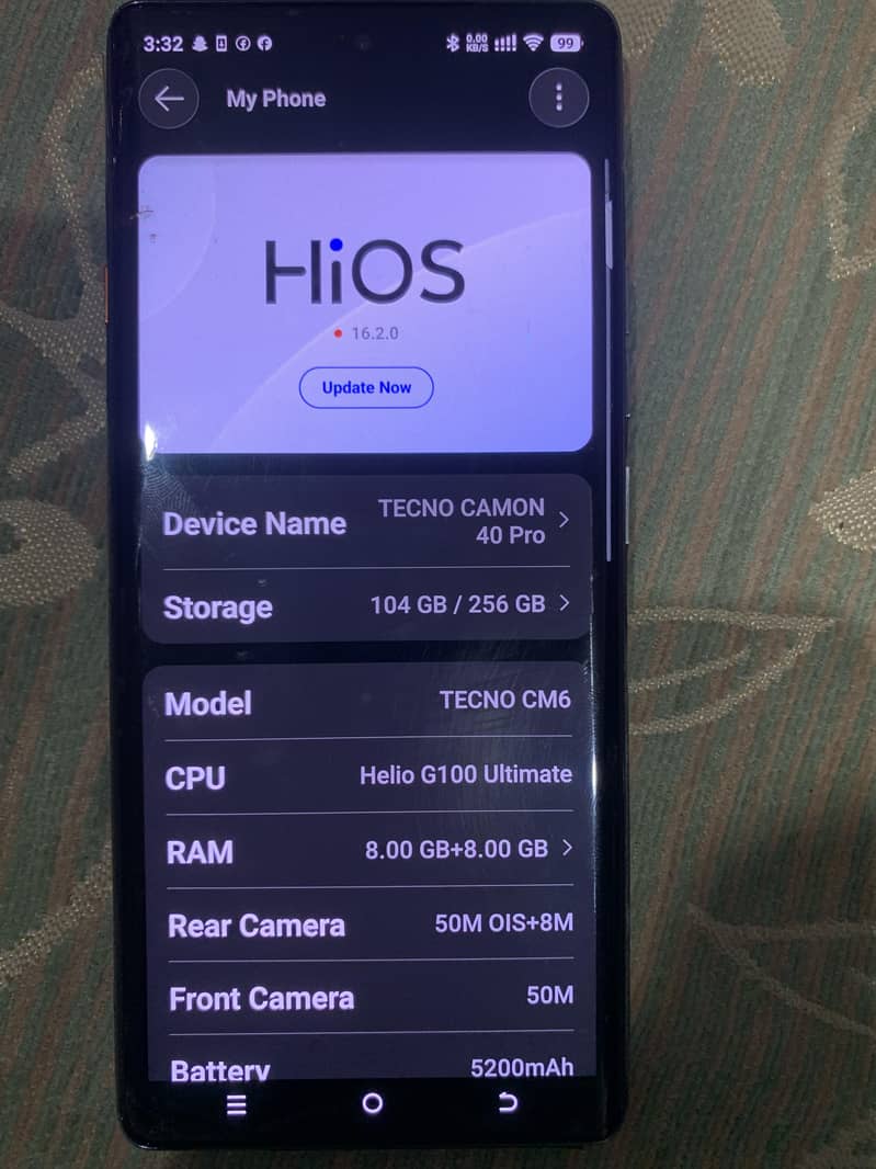 Tecno CAMON 40 Pro 1