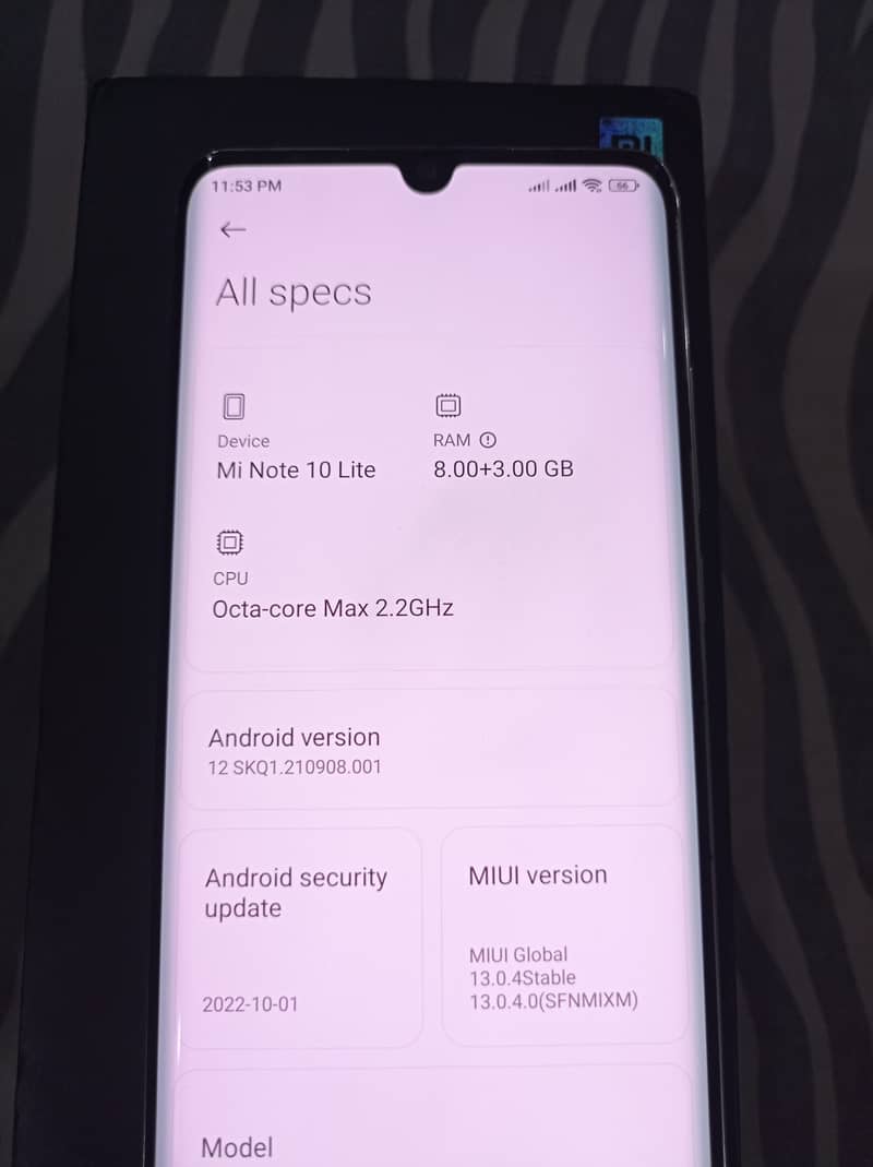 Xiaomi Mi Note 10 Lite 6