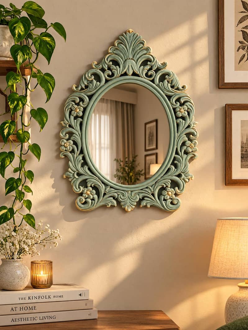 wooden mirror frames 0