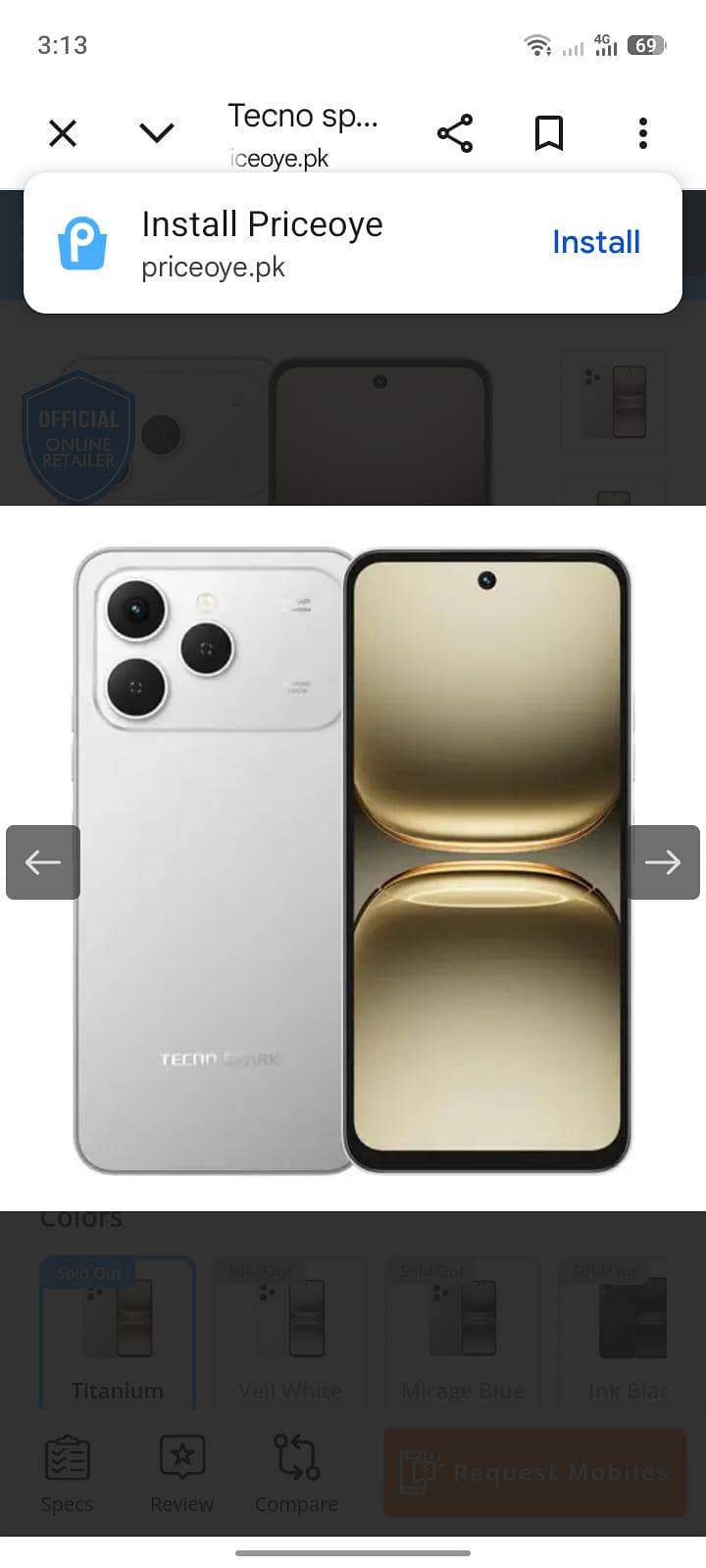 Tecno spark 40 Pro 4