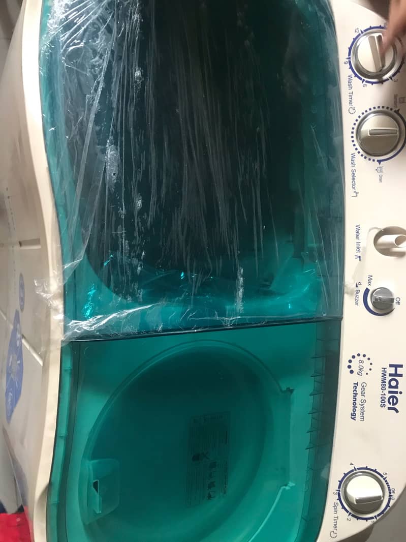 Haier washing machine 2