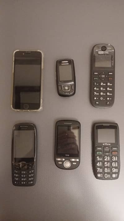 Different Brand Mobile Phones — PTA & Non-PTA ( diff price each set)