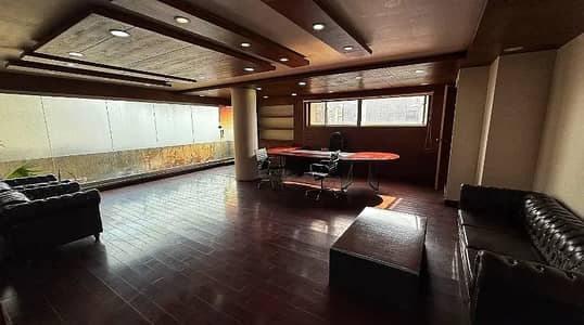 8000 Square Feet, 200 Persons Seating Capacity Brand New Commercial Property Full Furnished Corporation Office For Rent At Main Boulevard Gulberg 3 Lahore