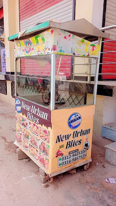 Burger Shawarma Counter Stall