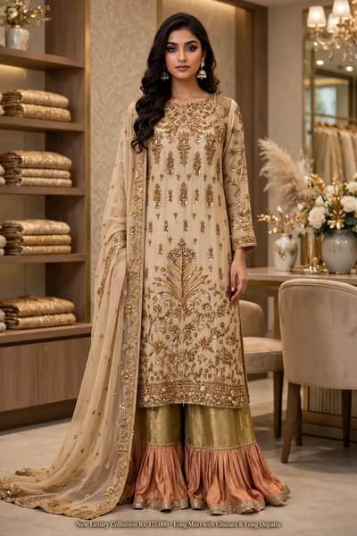 Bridal walima dress