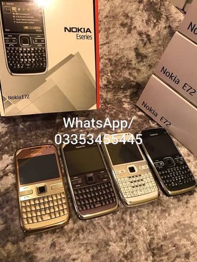 Nokia E72 Symbian Software