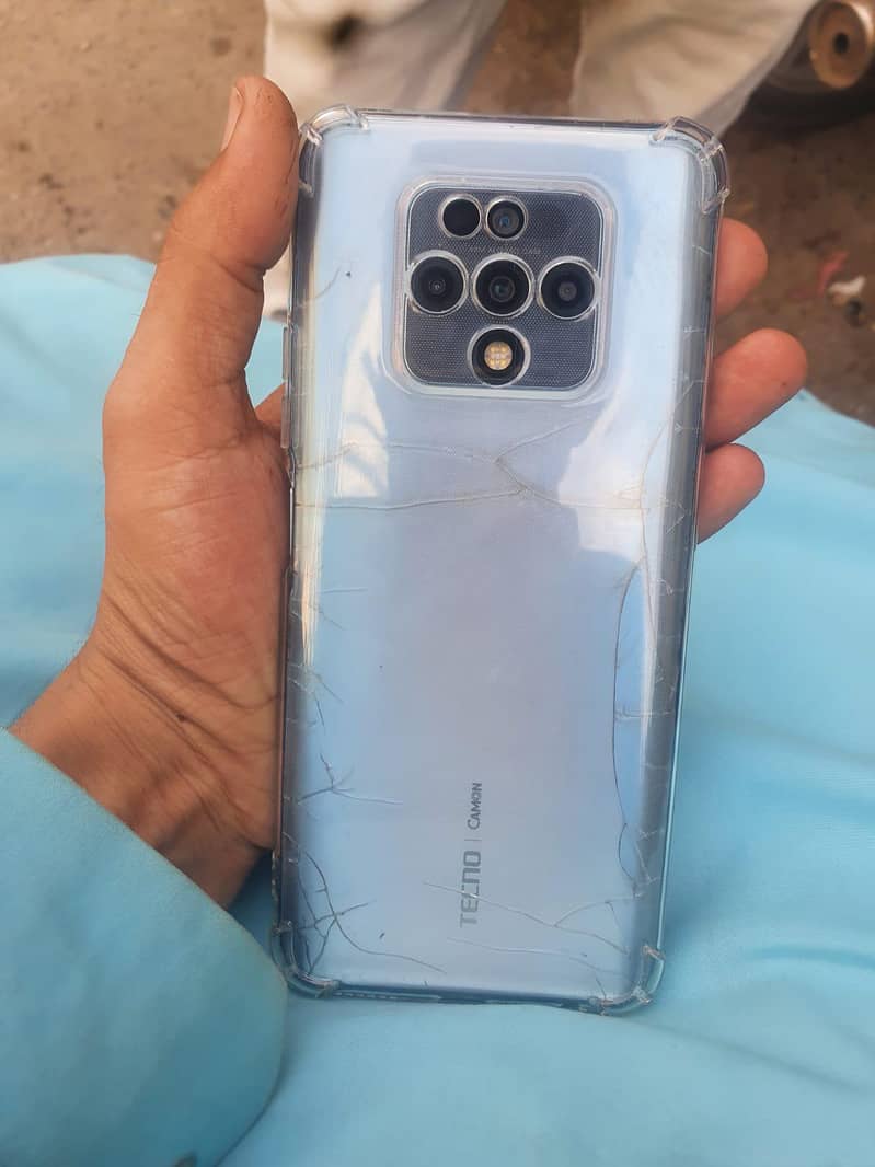 Tecno Camon 16 with box 2