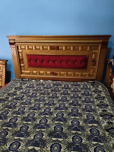 Complete Heavy Wooden Furniture Set For Sale (Used in Good Condition)