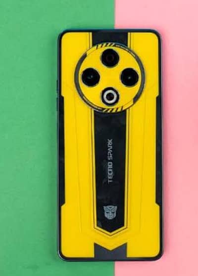 Tecno Spark 30 bumble bee gaming edition open box phone with new box