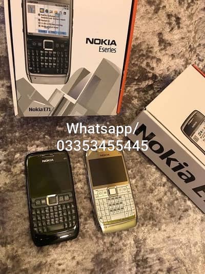 Nokia E71 Symbian Software
