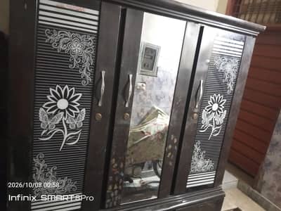 iron saf almari 3 cabinet  for  sale